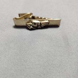 Unique Vintage Tie Clip With Truck Design